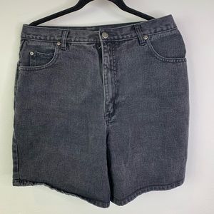 Honors 90s Vintage Jean Shorts Black Long Women’s
